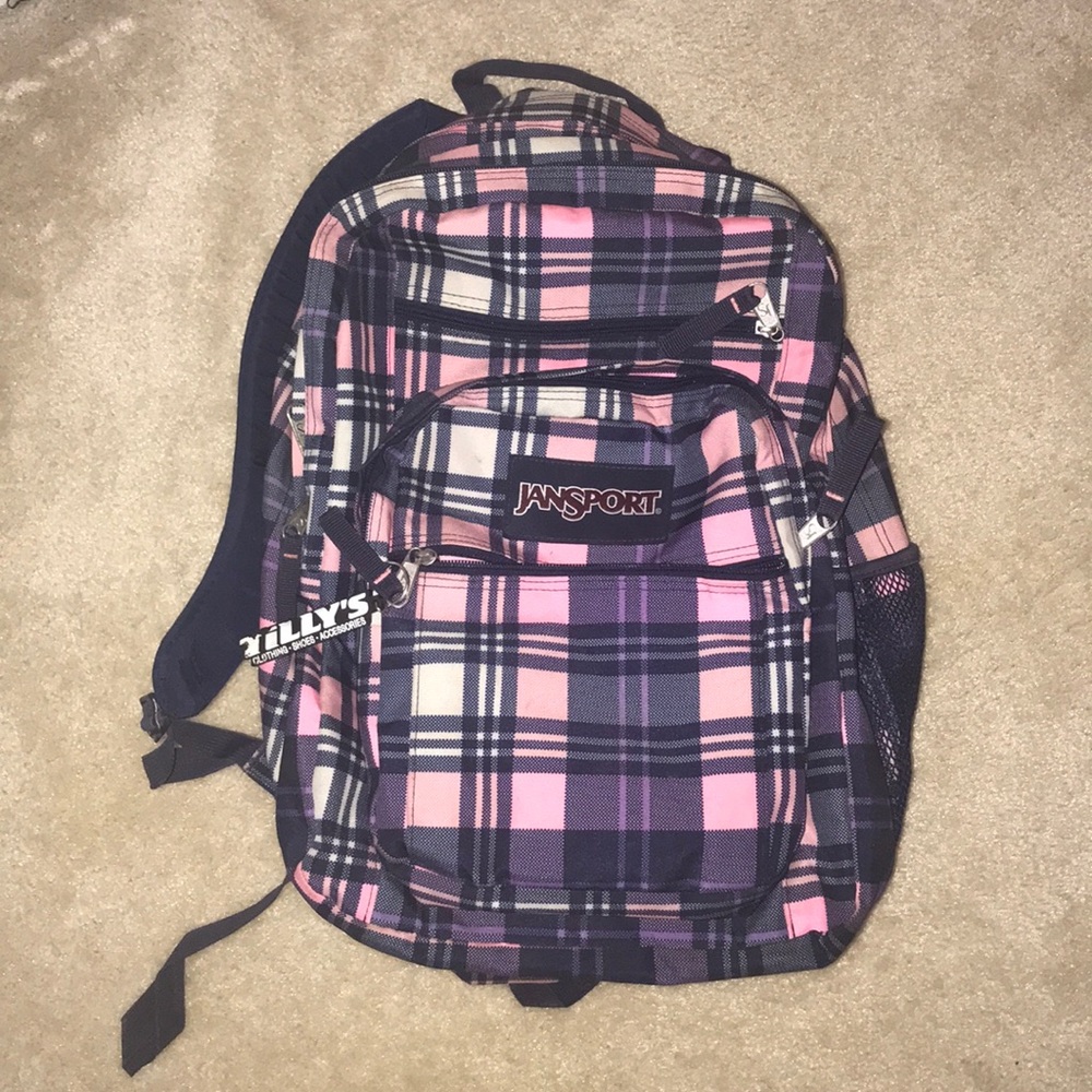 Jansport Plaid BookBag